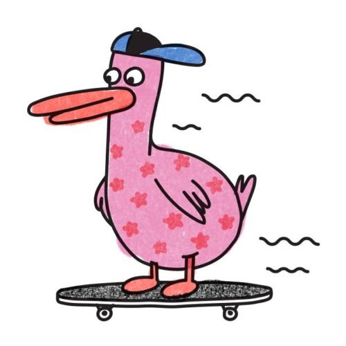 These Ducks: Skateboard